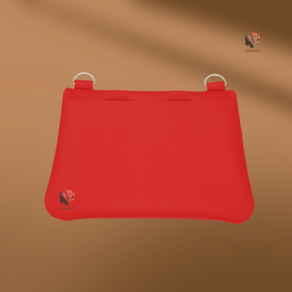 "Red Heart Accent Embroidered Handbag – Stylish and Functional" - Image 2