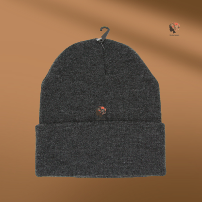 "1% Battery Embroidered Beanie – Stylish and Relatable Headwear" - Image 2